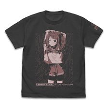 Gakuen Idolmaster Saki Hanami T-Shirt/ Sumi M (Anime Toy)