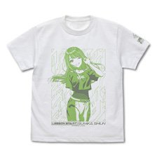 Gakuen Idolmaster Sumika Shiun T-Shirt/ White S (Anime Toy)