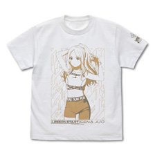 Gakuen Idolmaster Sena Juo T-Shirt/ White S (Anime Toy)