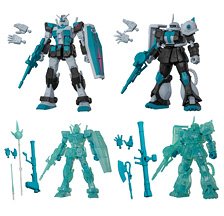 Mobile Suit Gundam Capsule Action -Hatsune Miku color Ver.- (Set of 4) (Completed)