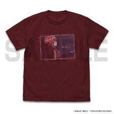 The Quintessential Quintuplets Season 2 Itsuki Nakano Emotional T-Shirt/ Burgundy XL (Anime Toy)