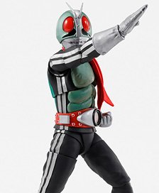S.H.Figuarts (Shinkoccou Seihou) Kamen Rider New 1 Glorious Showa Rider Edition (Initial Limited Edition Stand Included) (Completed)