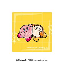 星のカービィ カービィ play with ワドルディ ガラスマグネット A なかよし (キャラクターグッズ)