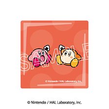 星のカービィ カービィ play with ワドルディ ガラスマグネット E いただきまーす！ (キャラクターグッズ)