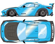 lb nation GR86 Pearl Light Blue (Diecast Car)
