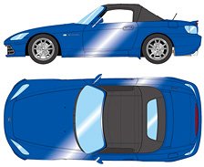 Honda S2000 20th Anniversary (AP2) 2020 Bermuda Blue Pearl (Diecast Car)