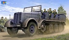 ドイツ軍 18tハーフトラック Sd.kfz.9 砲兵仕様 (プラモデル)