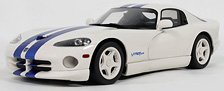 ダッジ バイパー GTS 1996 (ホワイト) (ミニカー)
