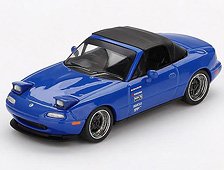 マツダ ミアータ MX-5 (NA) チューニングバージョン ダークブルー (右ハンドル) (ミニカー)