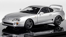 トヨタ スープラ A80 シルバー (ミニカー)