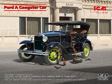 Ford A Gangster Car (Plastic model)
