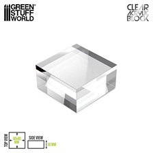 Acrylic Display Block 80x80x30mm (Display)