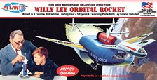 Willy Ley Orbital Rocket (Plastic model)
