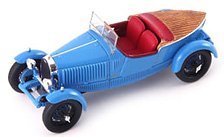 ブガッティ Type 40 ボートテール スピードスター 1927 ブルー (ミニカー)