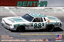 `BERTHA` 1978 DiGard Racing Chevy Monte Carlo (Model Car)