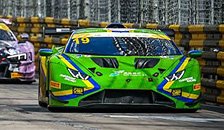Lamborghini Huracan GT3 EVO2 No.19 SJM VSR Theldore Racing FIA GT World Cup Macau 2024 Matteo Cairoli (Diecast Car)