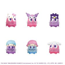 パックマン×サンリオキャラクターズ ちびコレクトフィギュアVol.2 クリアカラーver. (6個セット) (フィギュア)