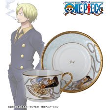 One Piece Noritake Collabo Sanji Cup & Saucer (Anime Toy)