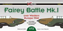 Fairey Battle Mk.I `Over Western Europe 1940` (Decal)