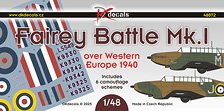 Fairey Battle Mk.I `Over Western Europe 1940` (Decal)