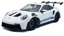 ポルシェ 911(992) GT3 RS 2024 (ホワイト/ブルーストライプ) (ミニカー)