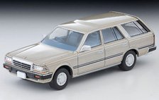 TLV-N244b Nissan Gloria Wagon V20E GL (Yellowish Silver) 1991 (Diecast Car)
