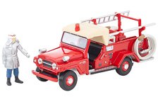 TLV-31c Nissan Patrol Pump Fire Engine (w/Figure) (Diecast Car)