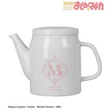 Puella Magi Madoka Magica Madoka Kaname Initial Motif Pattern Teapot (Anime Toy)