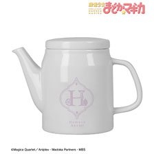 Puella Magi Madoka Magica Homura Akemi Initial Motif Pattern Teapot (Anime Toy)