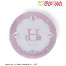Puella Magi Madoka Magica Homura Akemi Initial Motif Pattern Sweets Plate (Anime Toy)