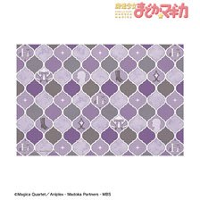 Puella Magi Madoka Magica Homura Akemi Initial Motif Pattern Place Mat (Anime Toy)