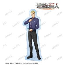 Attack on Titan [Especially Illustrated] Erwin Retro Style Fashion Ver. Die-cut Sticker (Anime Toy)