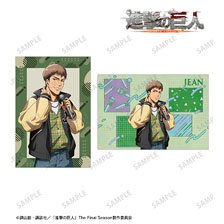 Attack on Titan [Especially Illustrated] Jean Retro Style Fashion Ver. Post Card (Set of 2) (Anime Toy)