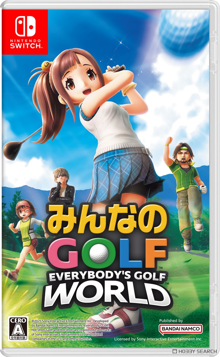 【特典付】 みんなのGOLF WORLD (Switch) パッケージ1