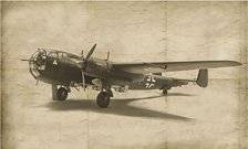 WWII German Dornier Do 217 K2 w/Guided Bomb Fritz X (Plastic model)
