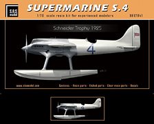 Supermarine S.4 `Schneider Trophy 1925` (Plastic model)