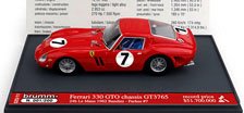 フェラーリ 330 GTO 1962年ル・マン24時間 #7 L.Bandini / M.Parkes (ミニカー)