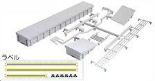 16番(HO) 対向式ホーム10セット入 (組み立てキット) (鉄道模型)