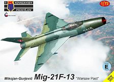 MiG-21F-13 `Warsaw Pact` (Plastic model)