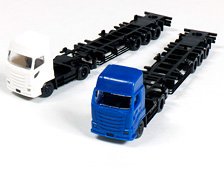 海上コンテナ積載用トレーラー 2台入 (鉄道模型)