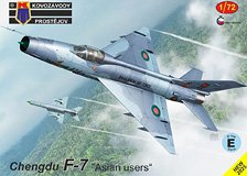 Chengdu F-7 `Asian users` (Plastic model)