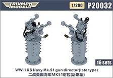 WWII US Navy Mk.51 gun director (late type) (Plastic model)