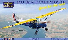 DH 80A Puss Moth Goes to the War (Plastic model)