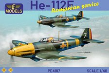 He 112E Romanian service (Plastic model)