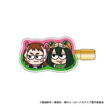 僕のヒーローアカデミア ジロリヘアクリップ(麗日お茶子&蛙吹梅雨) (キャラクターグッズ)