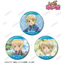 しゅごキャラ！ 辺里唯世 ホログラム缶バッジ3個セット (キャラクターグッズ)