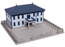 DioTown City Hall, Monotone (Model Train)
