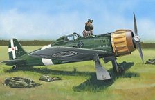 Macchi MC.201 Italian fighter prototype (Plastic model)