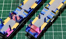 床下表現シート E131系0番台 (4両分) (鉄道模型)