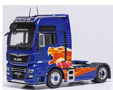 MAN TGX XXL D38 ブルー (ミニカー)
